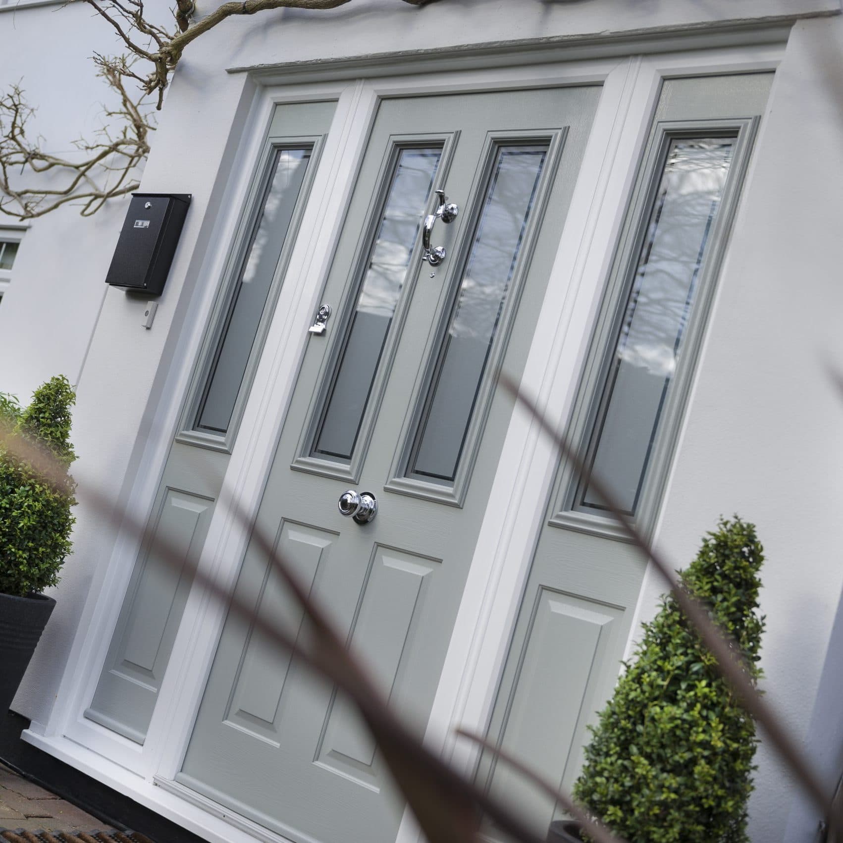 Modern door installation