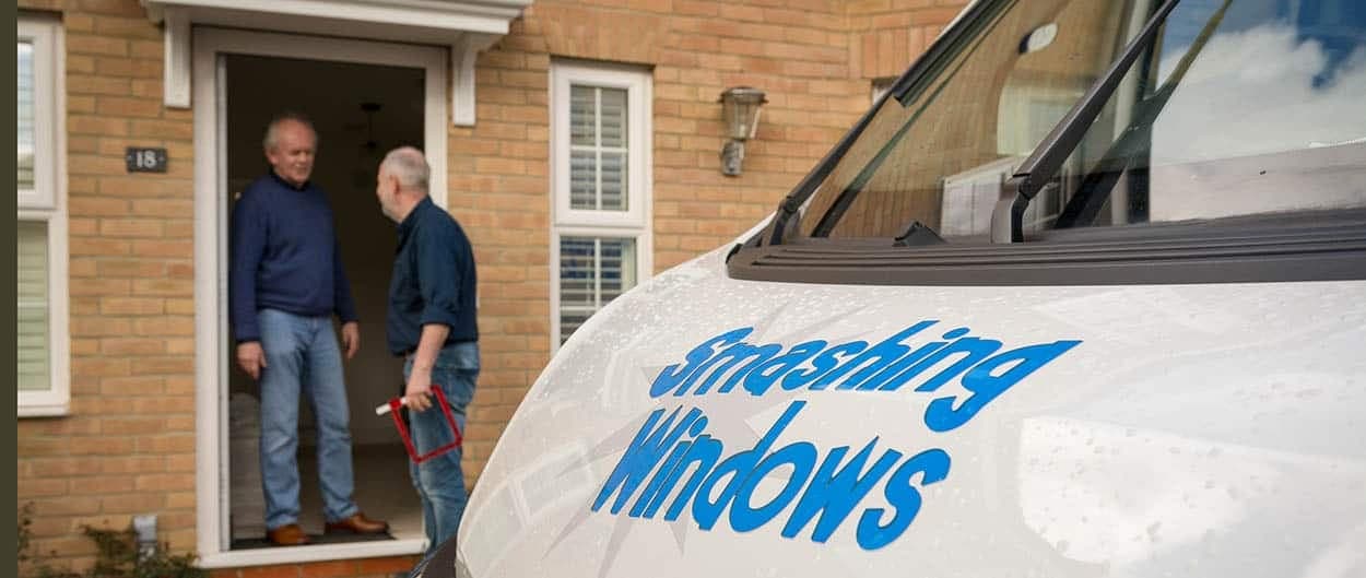 Smashing Windows service van