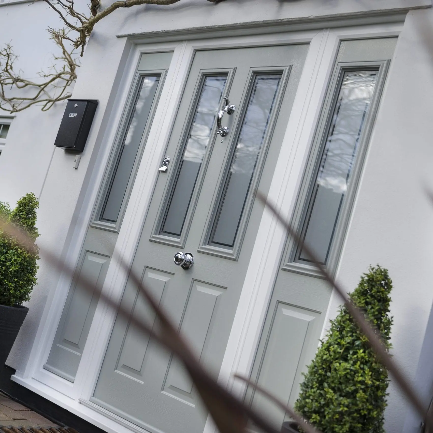Modern door installation